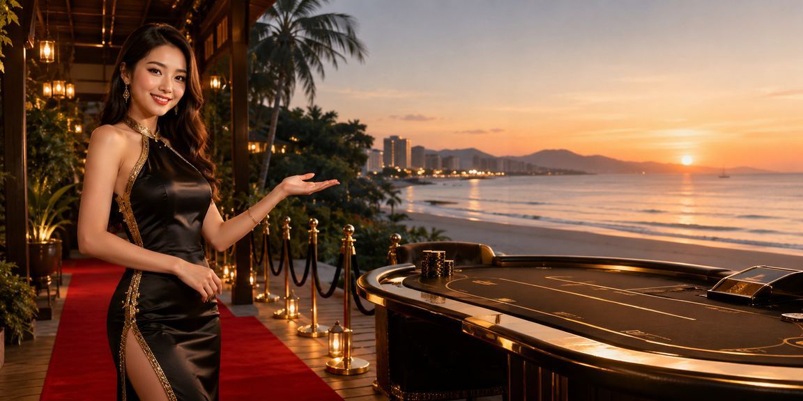 Người chơi baccarat tại Đà Nẵng thưởng thức cà phê và theo dõi casino live